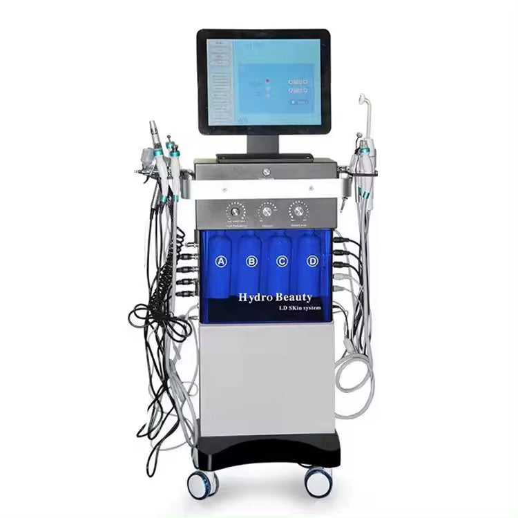 14 in 1 hydra facial machine/ skin rejuvenation machine/ hydra facial machine.
