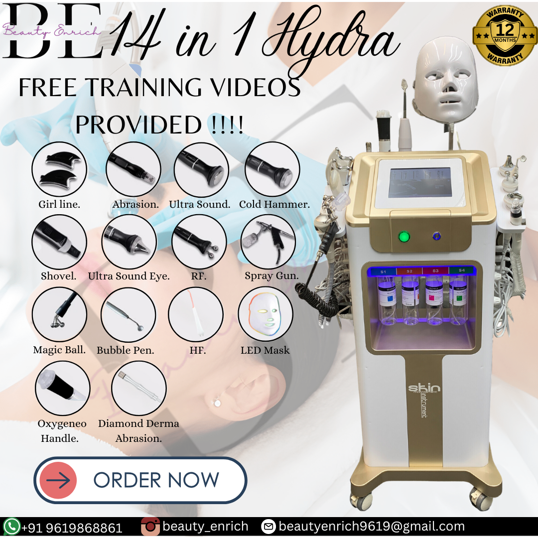 14 in 1 hydra facial machine/ hydra facial machine