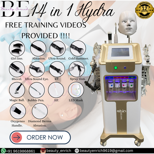 14 in 1 hydra facial machine/ hydra facial machine